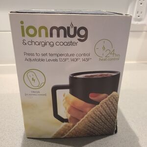 NTT Ion Mug with Charging Coaster